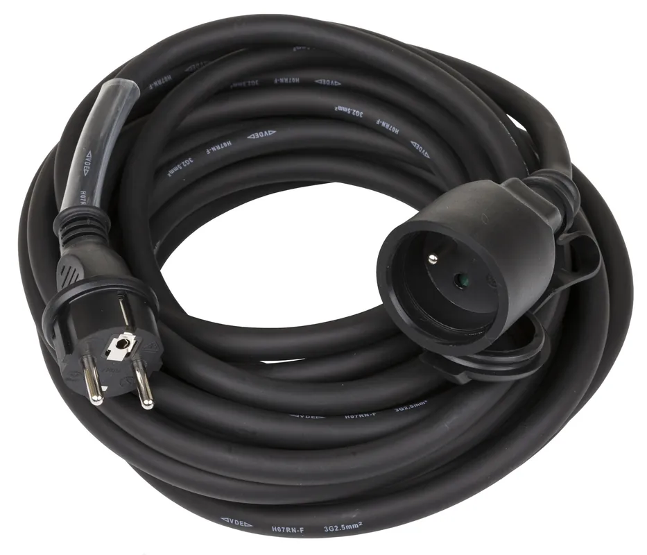 Populair Hilec POWERCABLE-3G2,5-20M-F Stroomverlengkabel