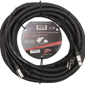 Hilec AUDIO COMBI CABLE SCHUKO/XLR-10M Flitsaanbieding