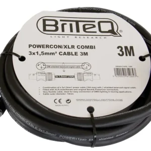 Voordeelprijs Hilec POWERCON/XLR COMBI 3x1,5mm² CABLE3M
