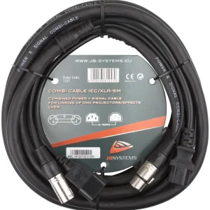 Hilec COMBI CABLE IEC/XLR 5M Fabrieksprijs