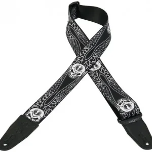 Levy's MPD2-051 Polyester Guitar Strap 2inc. Rechtstreeks Van De Fabrikant