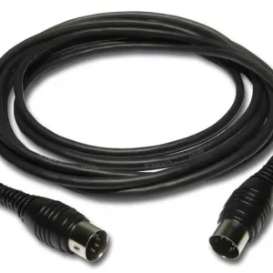 Express Levering Hilec CL-51/6 DIN 5-pin mannelijk - DIN 5-pin mannelijk midi kabel 6m