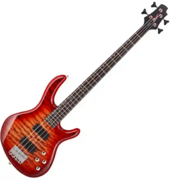 Cort Action DLX Plus - cherry red sunburst Lage Kosten