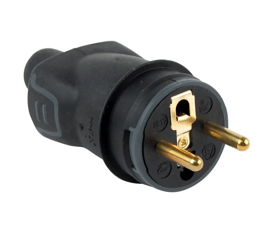 Hilec FIC/CAH/MAL Male rubber plug 2 poles + earth Speciale Aanbieding