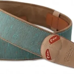 Righton straps Mojo Boxeo Guitar Strap - Teal Hoge Kwaliteit