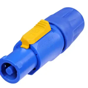 Veilige Betaling Neutrik NAC3FCA CABLE Powercon-ingang (blauw)