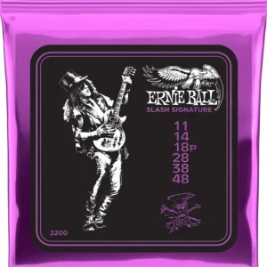Flitsaanbieding Ernie ball Cordes électrique signature Slash - 11-48 - snarenset