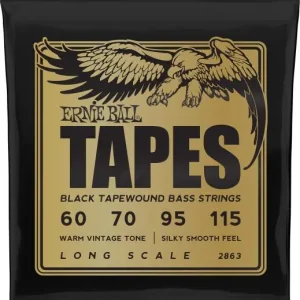 Ernie ball Cordes pour basse électrique Tapes long scale 60-115 - set van 4 snaren Lage Prijs