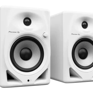 Laatste Versie Pioneer DJ DM-50D desktopmonitorsysteem wit