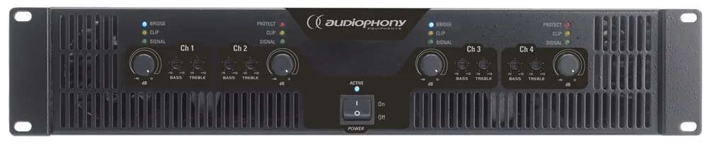 Direct Verzonden Audiophony WA-4X3 4-kanaals amplifier