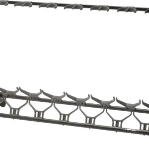 Hoge Kwaliteit Quiklok Stand for 7 guitars with casters - black