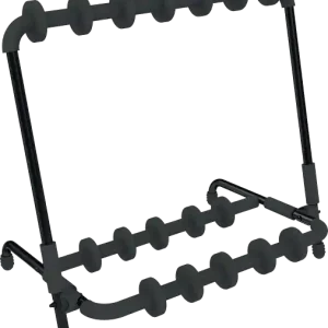 Voordeelprijs Quiklok Stand for 6 guitars with adjustable dividers - black