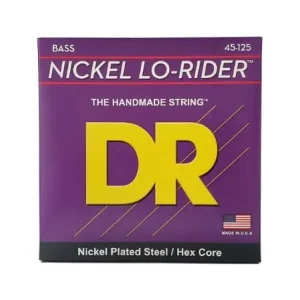Dr LO-RIDER Nickel Plated Steel 45-125 - 5-snarige set Alleen Vandaag