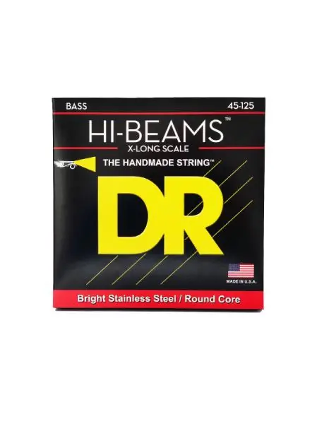 Dr HI-BEAMS Stainless Steel 45-125 X-Long Scale - 5-snarige set Direct Beschikbaar