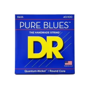Dr Pure Blues Quantum Nickel 40-100 - set van 4 snaren Fabrieksprijs