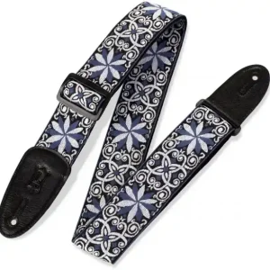 Tijdelijk Beschikbaar Levy's 5 cm wide jacquard guitar strap - Design 010