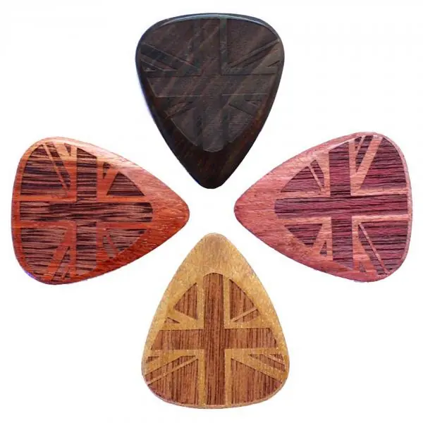 Timber tones 4 Wood Picks Pack - Flag Korting