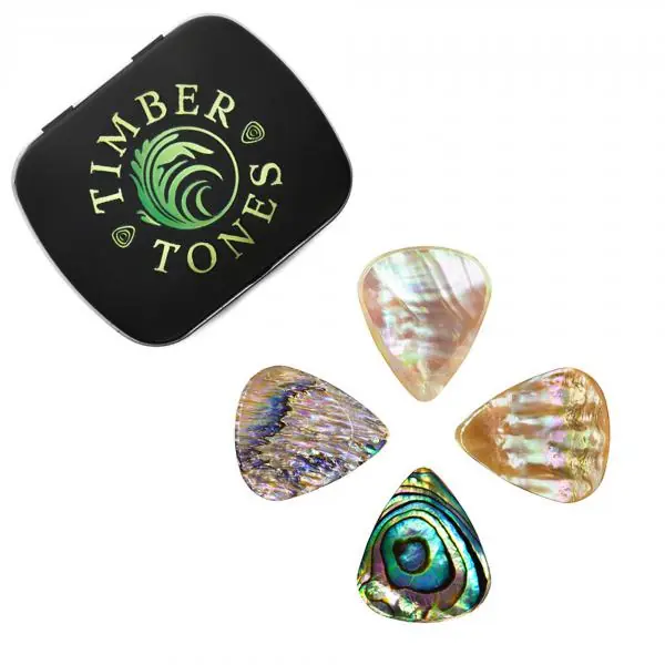 Timber tones 4 Abalone Picks Box Direct Verzonden