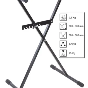 Beste Prijs Hilec KB-UNO Keyboard stand