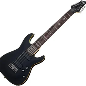 Schecter Demon-8 Active - satin black Beperkt Aanbod
