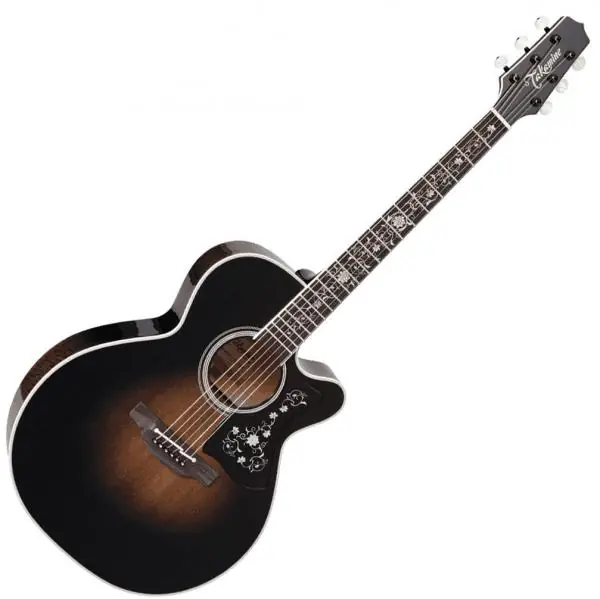 Takamine Auditorium Ctw Electro Black Burst - black burst Premium