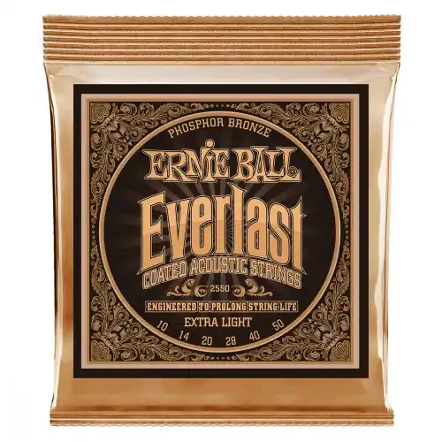 Ernie ball Folk (6) 3150 Everlast Coated Phosphor Bronze 10-50 - snarenset Flitsaanbieding