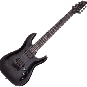 Schecter Hellraiser Hybrid C-7 - trans black burst Meest Verkocht
