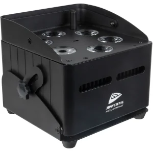 JB Systems ACCU-COMPACT LED projector met 6x10W RGBWA-LED's Aanbieding