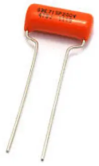 Weekendaanbieding Fred guitar part Sprague Orange Drop 715P .047MFD 200v