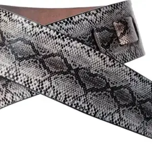 Tijdelijk Beschikbaar D'addario Leather Guitar Strap Python