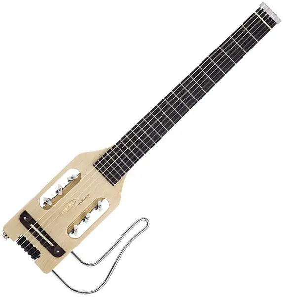 Traveler guitar Ultra-light Nylon - natural satin Exclusieve Aanbieding