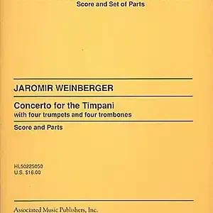 Aanbieding Jaromir Weinberger: Concerto for the Timpani