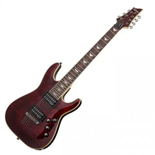 Populair Schecter Omen Extreme-7 - black cherry gloss