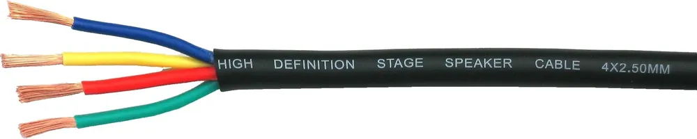 Hilec SPR4250 Ronde luidsprekerkabel 4x2,50mm²(rol 50m) Aanbieding