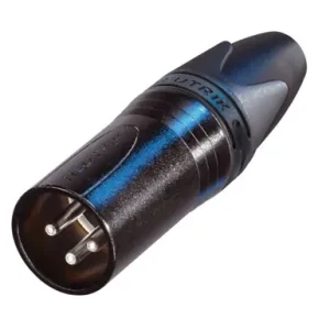 Gratis Verzending Neutrik NC3MXX-BAG XLR mannelijke connector voor kabel 3-pens