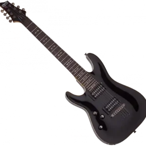 Schecter Omen-7 LH Linkshandige - black Goedkoop