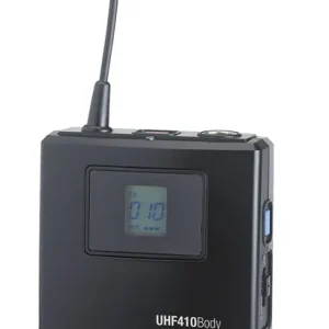 Direct Beschikbaar Audiophony UHF410-Body-F8 Bodypack True Diversity zender