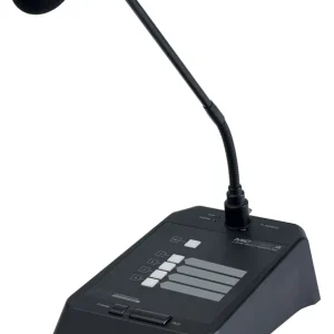 Audiophony MIC-DESK4 Tafelmicrofoon met 4 zones Finale Uitverkoop
