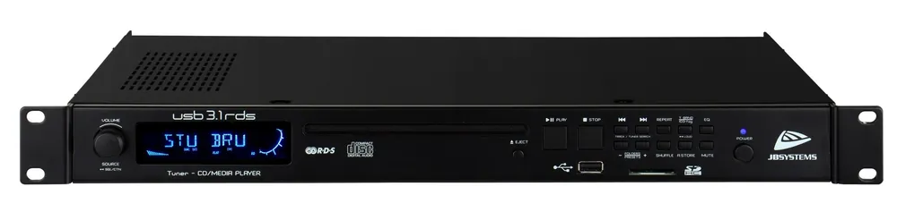 Nu Kopen JB Systems USB3.1-RDS Radio - CD - USB speler 19"