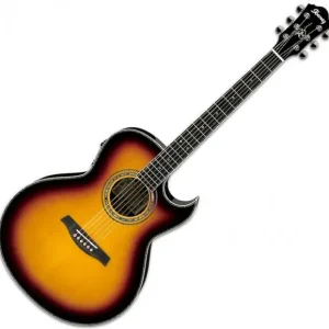 Veilige Betaling Ibanez Joe Satriani JSA20 VB - vintage burst hg
