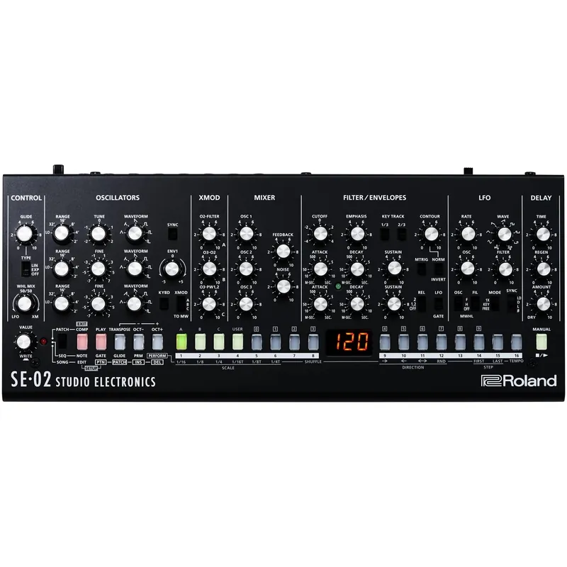 Roland SE-02 Analog Synthesizer Seizoensaanbieding