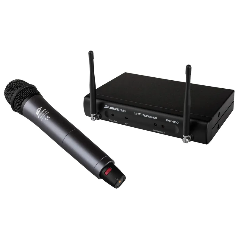 JB Systems WMS100 draadloos microfoonsysteem Rechtstreeks Van De Fabrikant
