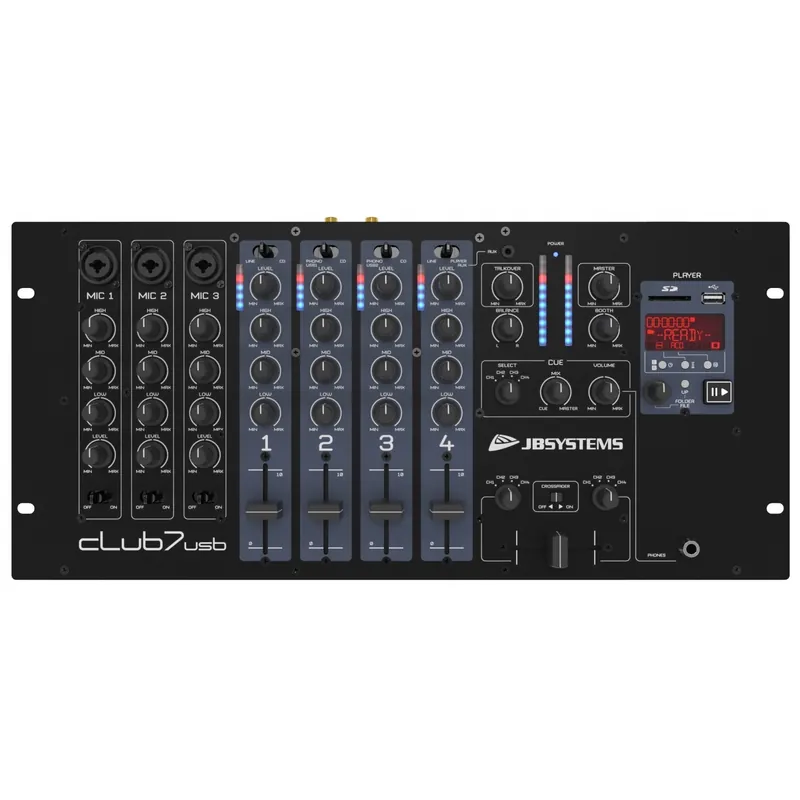 JB systems CLUB7-USB rackmixer Premium