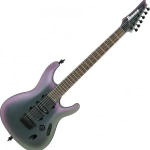 Beperkte Voorraad Ibanez S671ALB BAB Axion Label - black aurora burst