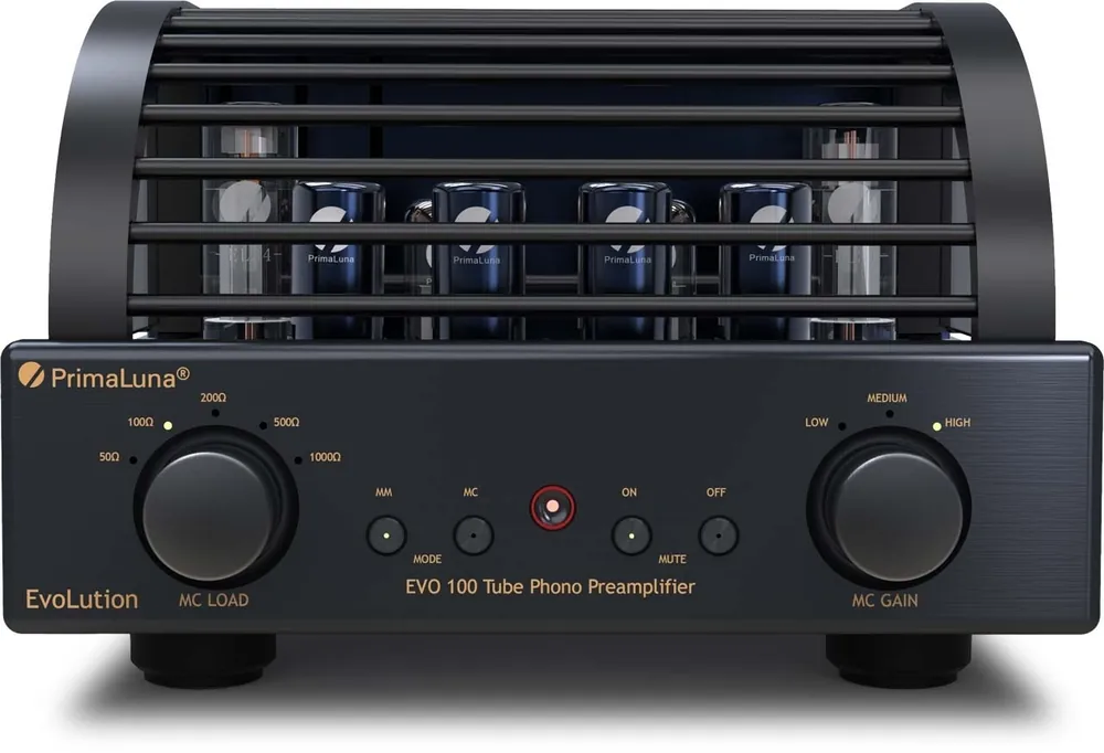 Voordeelprijs PrimaLuna EVO 100 tube phono preamplifier zwart