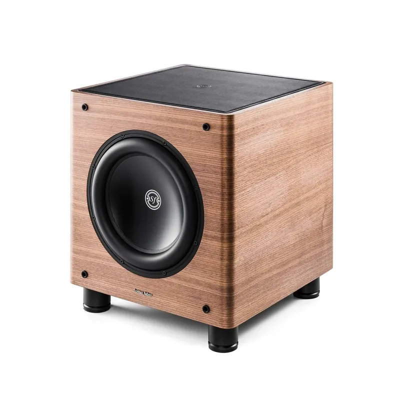 Sonus Faber Gravis II actieve subwoofer walnoot Gratis Retour