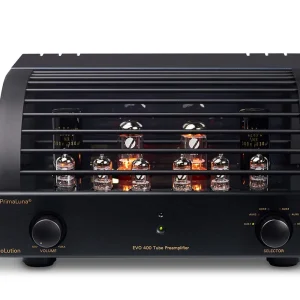 Goedkoop PrimaLuna EVO 400 tube preamplifier zwart - demo model