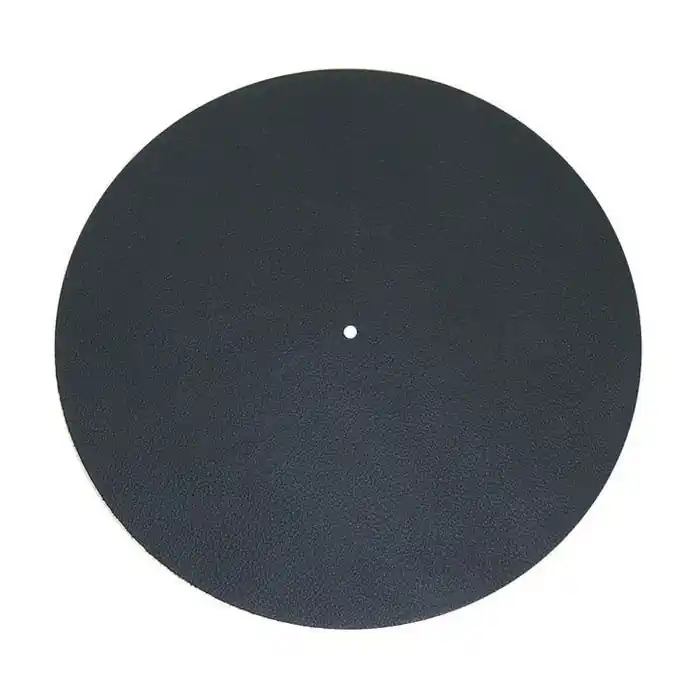 Populair Pro-Ject Leather It - Draaitafelmat Zwart