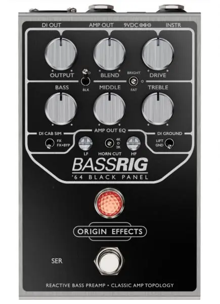 Origin effects Bassrig ’64 Black Panel Preamp Betaalbaar