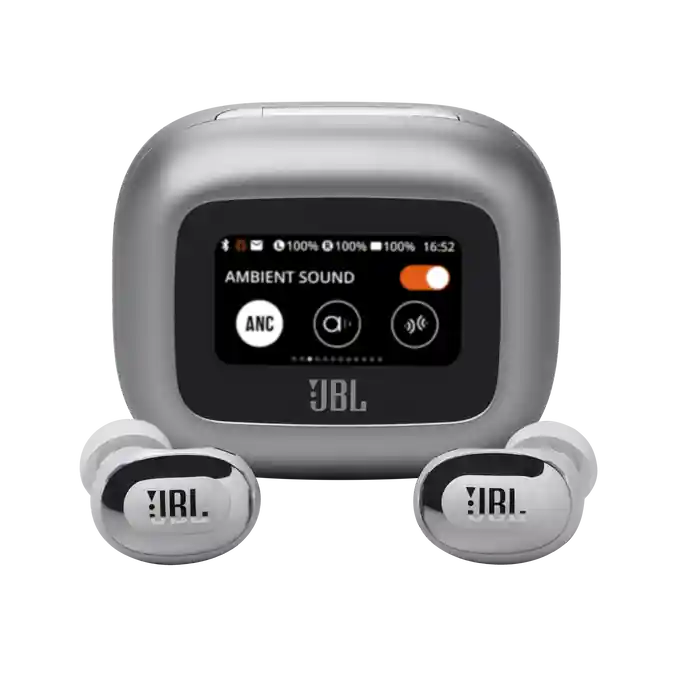 JBL Live Buds 3 draadloze noice cancelling oortjes zilver Tijdelijk Beschikbaar